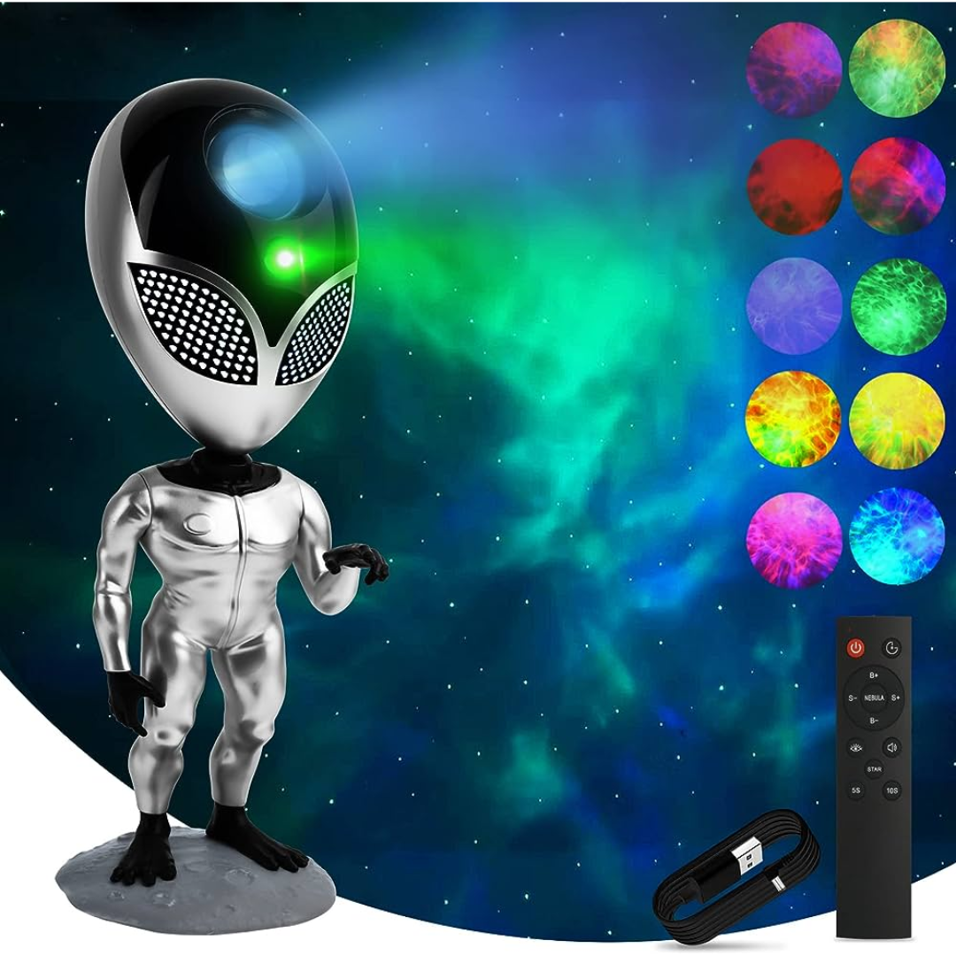 Miniatura 3 de Proyector Aliens Star Galaxia Imita Voz